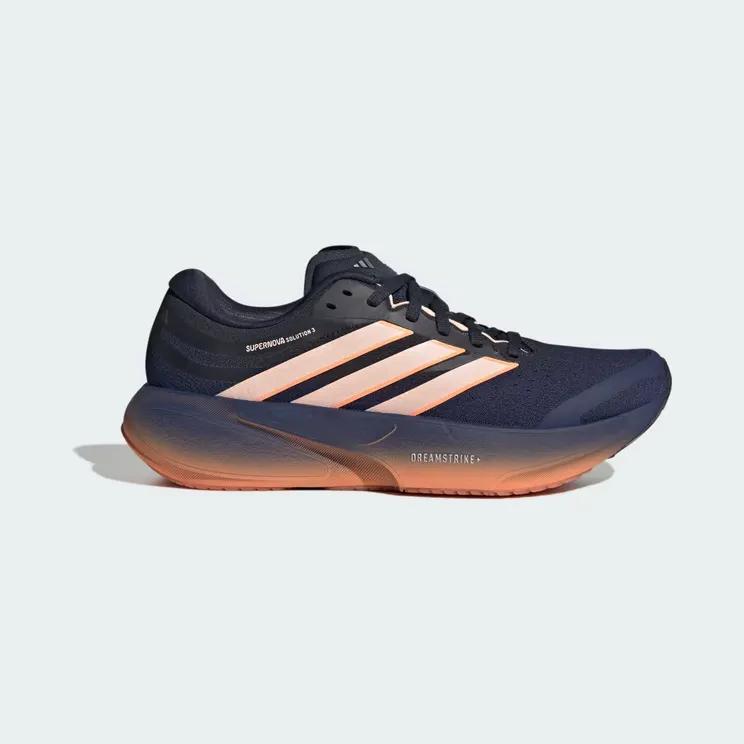 adidas Supernova Solution 3 Running “Dark Blue / Clear Orange / Beam Orange” (JR7396)