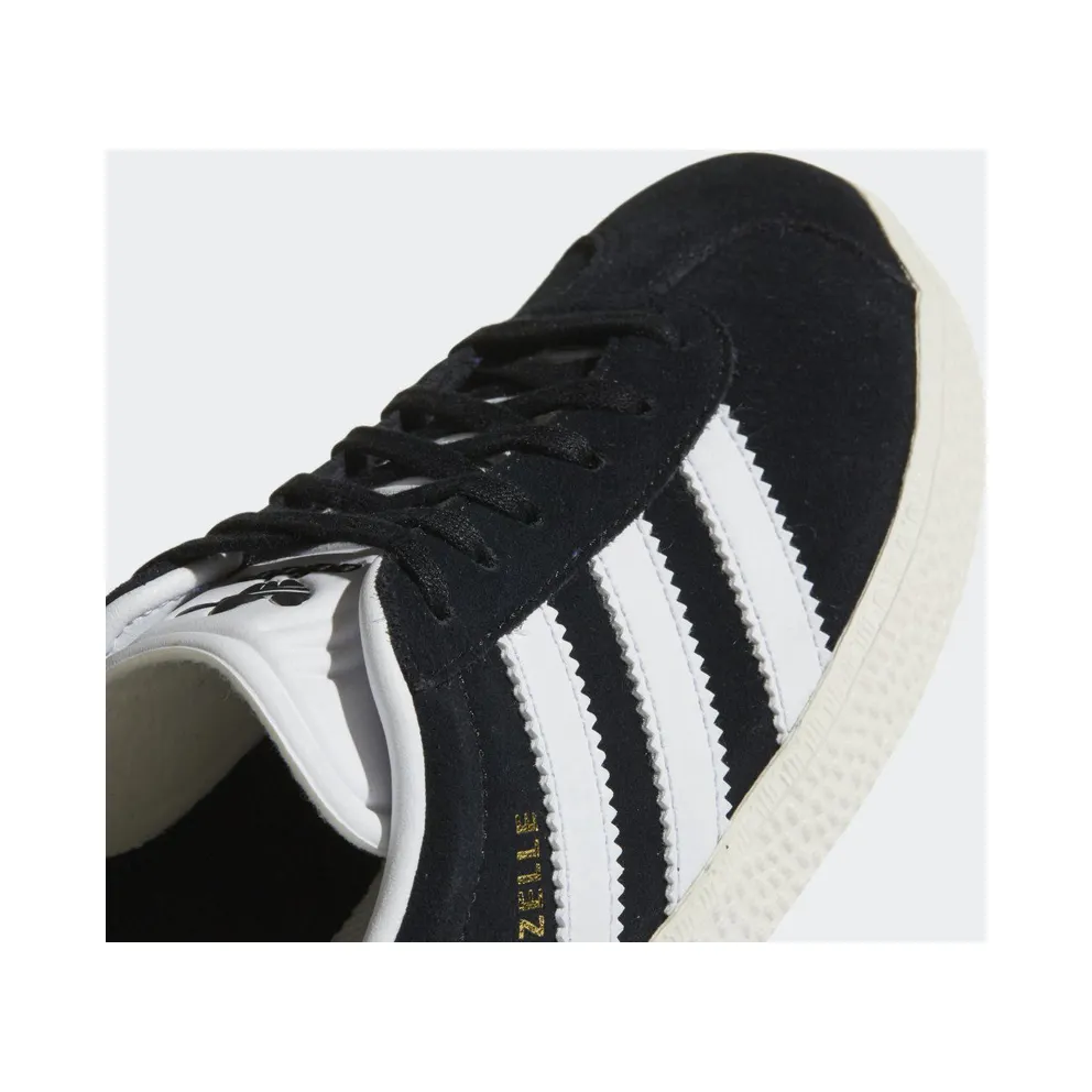 Adidas Gazelle Core Black / Footwear White / Gold Metallic (BB2502)