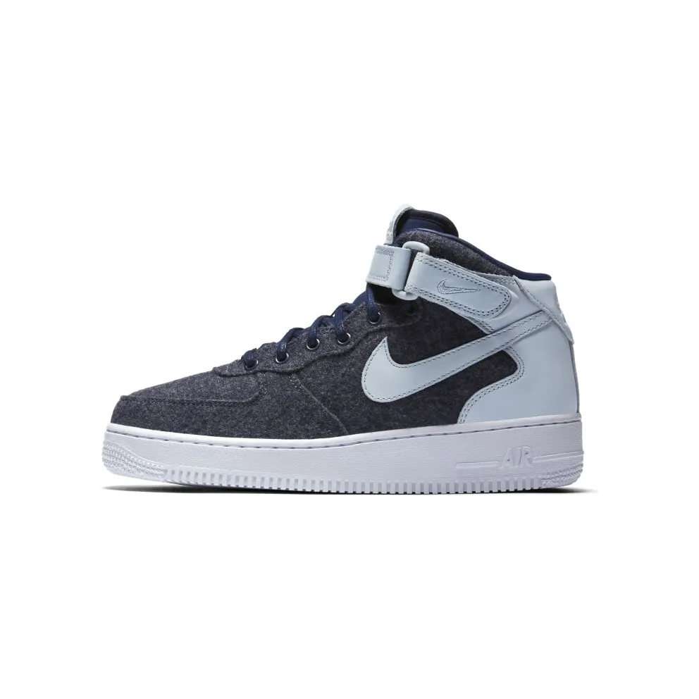 Nike Air Force 1 07 Mid Leather Premium Midnight Navy (W)
