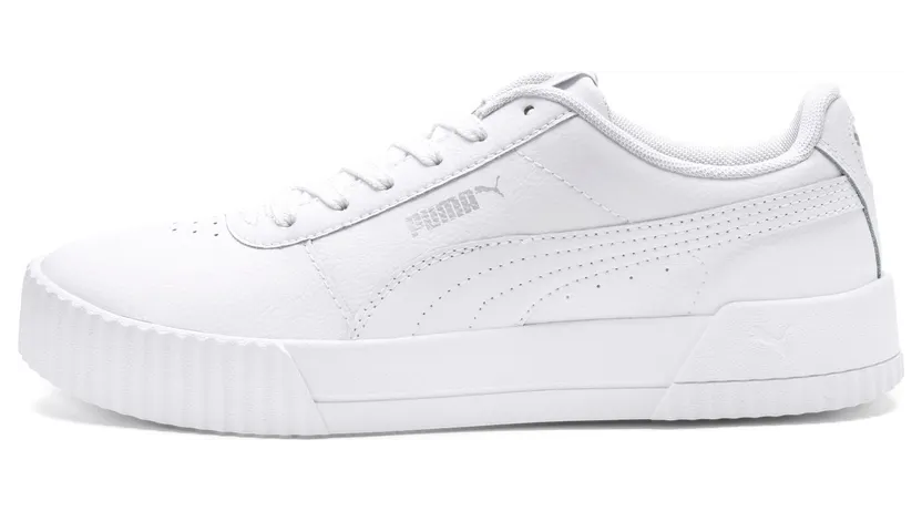Puma Carina Damen Weiß/Silber (370325-02)