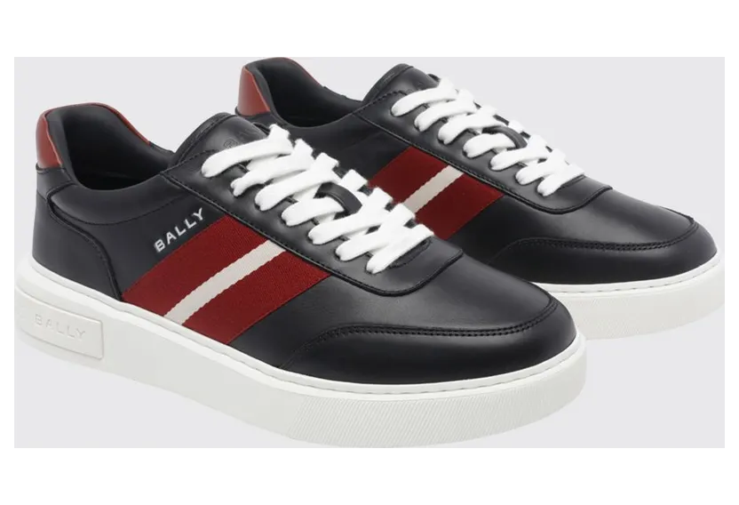 Bally Leather Sneakers Black (MSK0GDVT012I988)