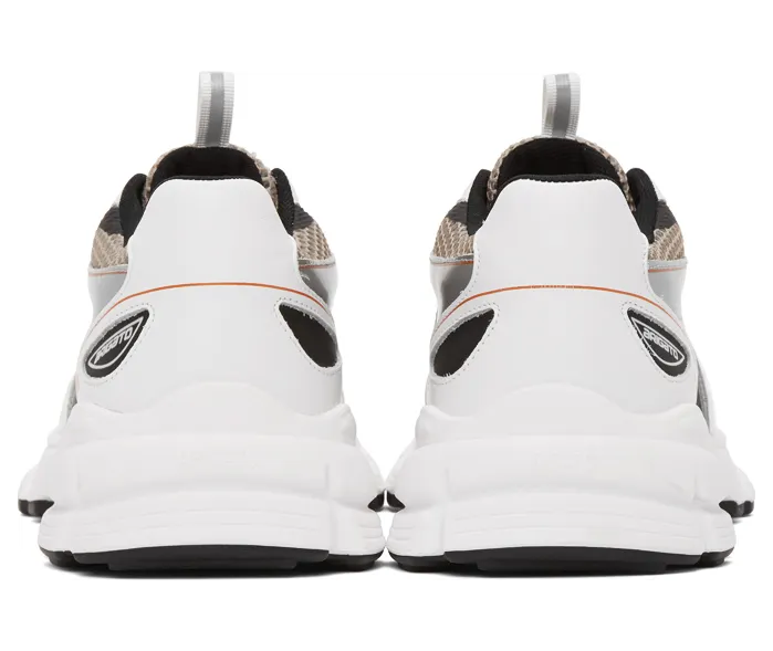 Axel Arigato White & Orange Marathon HD Sneakers (33013) (4)