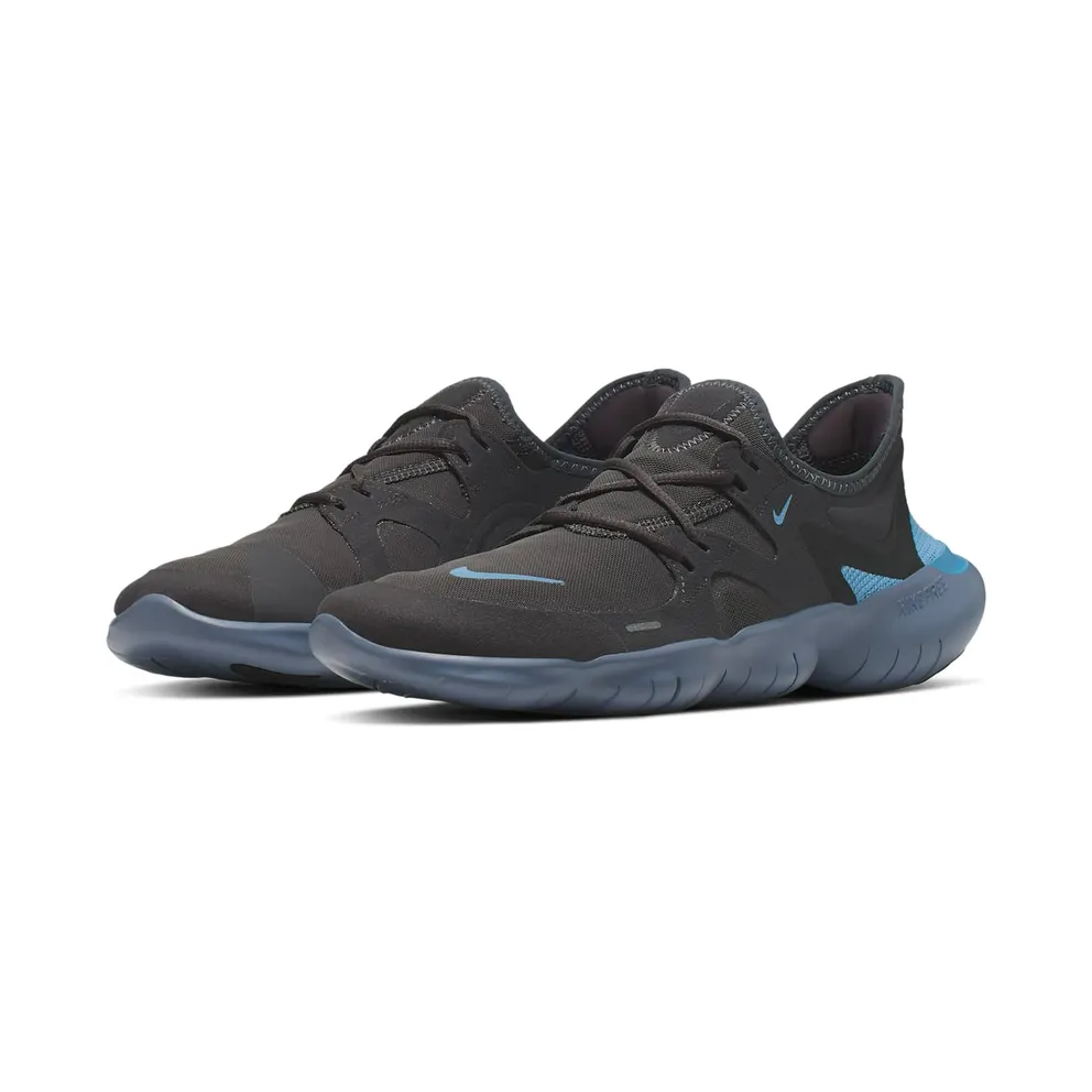 Nike Free RN 5.0 Thunder Grey Thunder Grey/Black-Stellar Indigo (AQ1289-008)