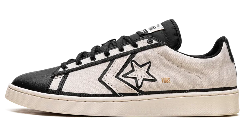 Converse Converse x Joshua Vides Pro Leather Natural Ivory/zwart/wit