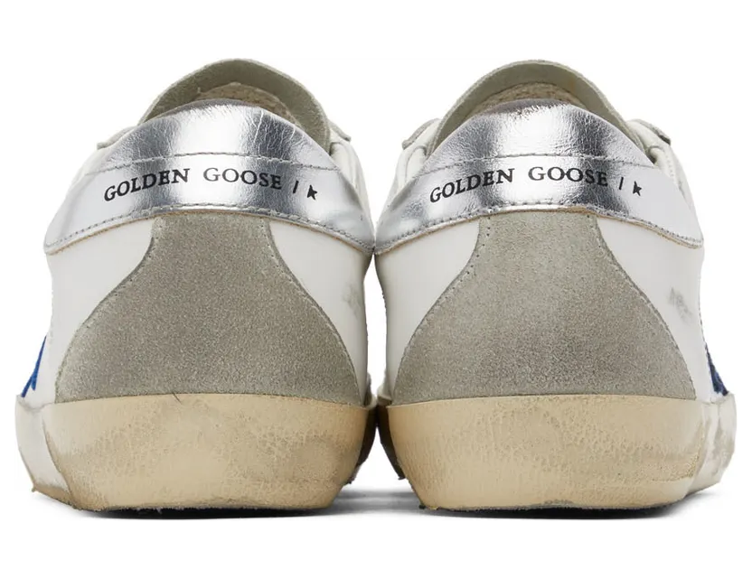 Golden Goose White & Grey Super-Star Sneakers (GMF00102.F002540.10901) (2)