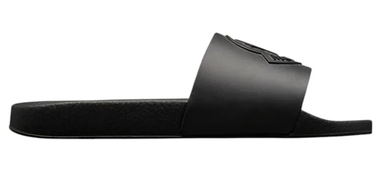 Moncler Basile Logo Slides Black (K109A4C00020M2999)