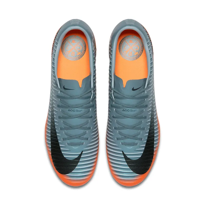 Nike Mercurial Vapor XI CR7 FG Forged For Greatness Cool Grey/Wolf Grey-Total Crimson-Metallic Hematite (852514-001)