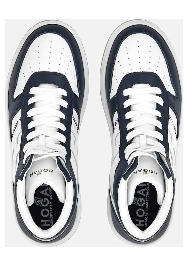 Sneakers Hogan H630 High Top White (HXM6300EU40R3711G1) (3)