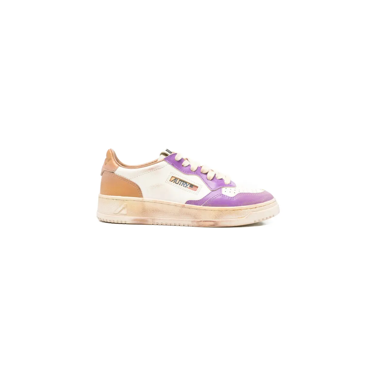 Autry Medalist Low Super Vintage “White/Purple” (AVLW SV59)