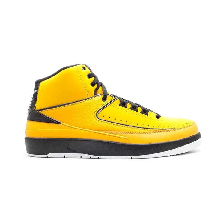 Air Jordan 2 Retro QF ‘Candy Yellow’ Del Sol/Black-White (395709-701)