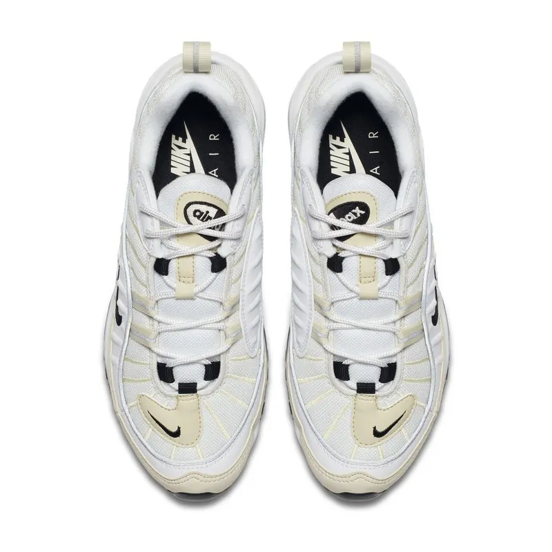 Nike Air Max 98 Fossil (W) White/Black-Fossil-Reflect Silver (AH6799-102)