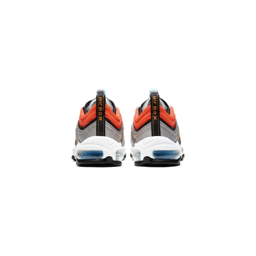 Nike Air Max 97 Sky Pack (GS) Metallic Silver/Black-Hyper Crimson-Speed Yellow (CW6012-001)