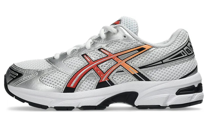 ASICS GEL-1130 GS “White / Red Snapper” (1204A169-104)