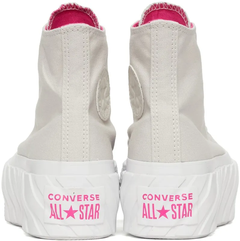 Converse Surface Fusion Lift 2X Platform Chuck Taylor All Star Pale Putty/prime Pink/White (571676C)