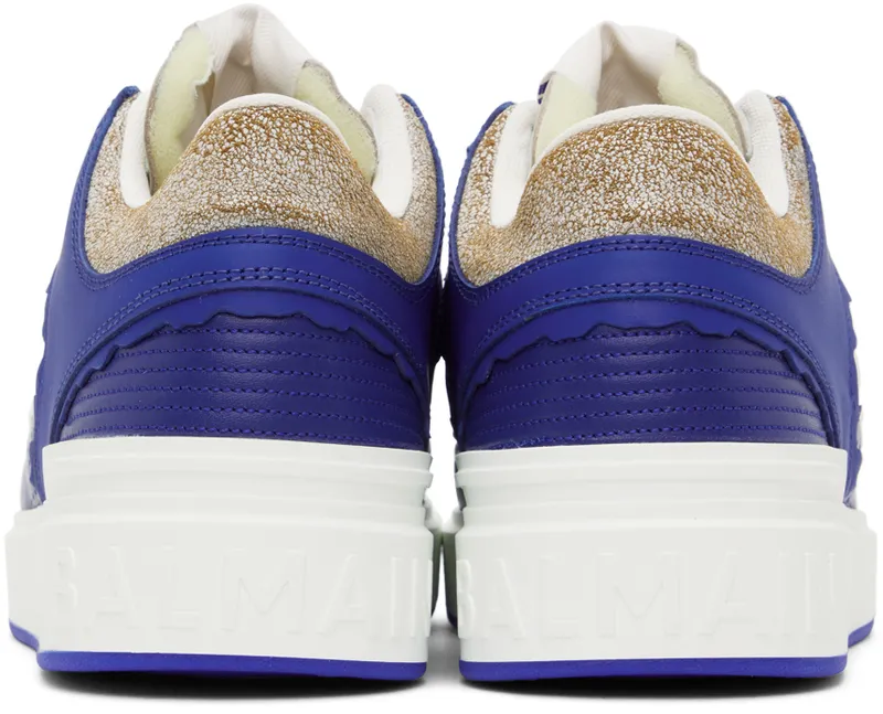 Balmain B-Court “White/Blue” (YM0VI304LCFT)