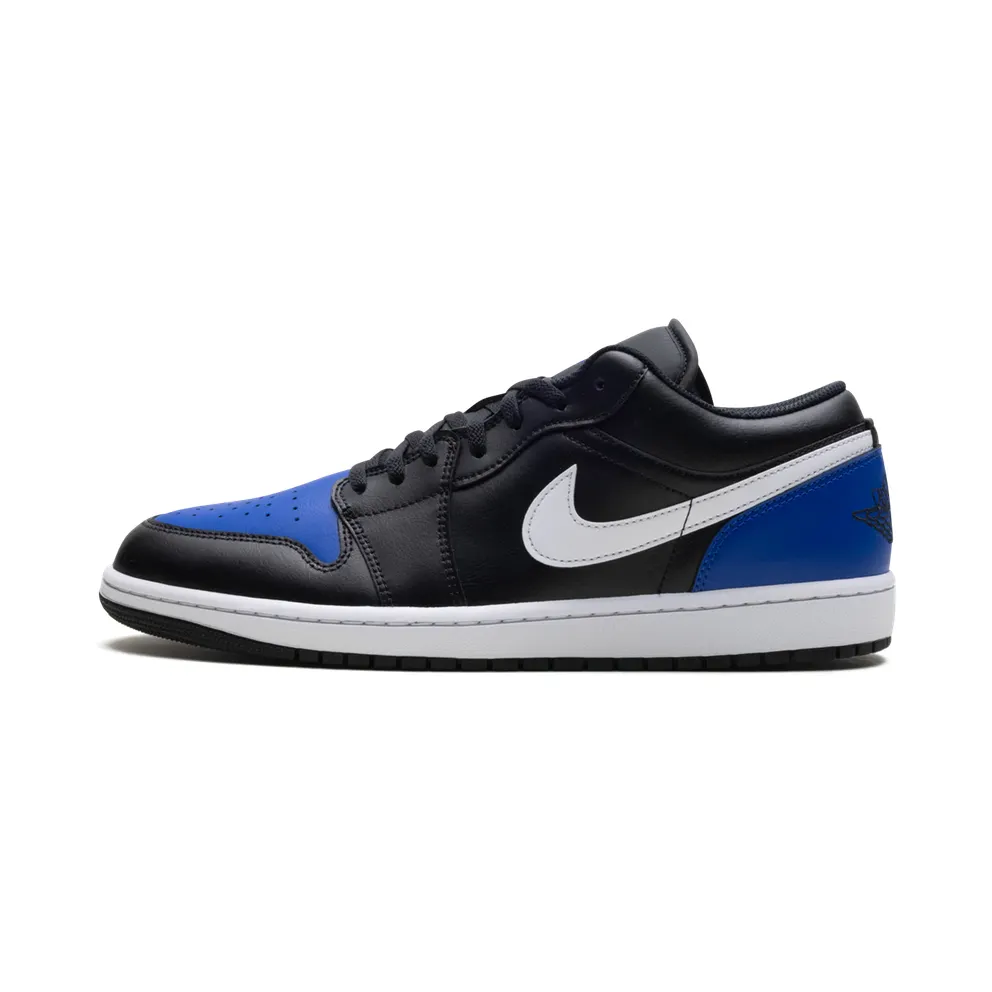 Jordan 1 Low “Black Royal Toe” (553558-042)