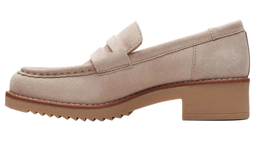 Clarks Eden Style Heels “Beige Suede” (26166686)