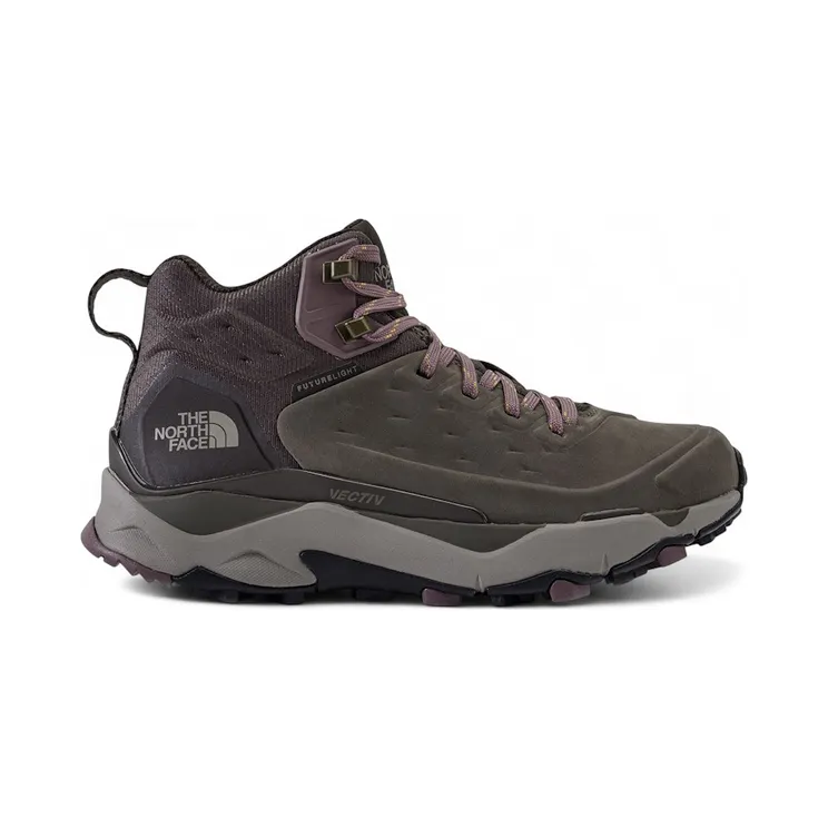 The North Face Vectiv Exploris Mid Futurelight Leather Bipartisan Brown Coffee Brown (NF0A5G3AMD01)