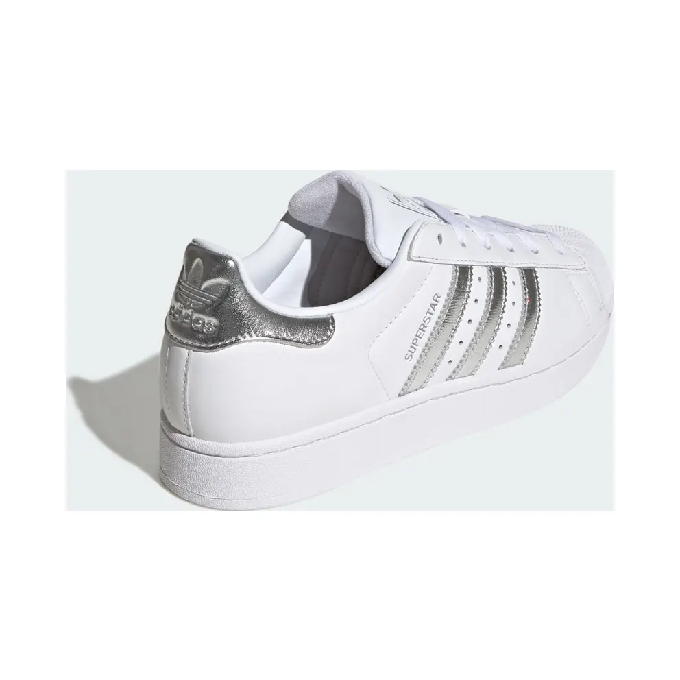 Adidas SUPERSTAR II Shoes Cloud White / Silver Metallic / Silver Metallic (LA7738)