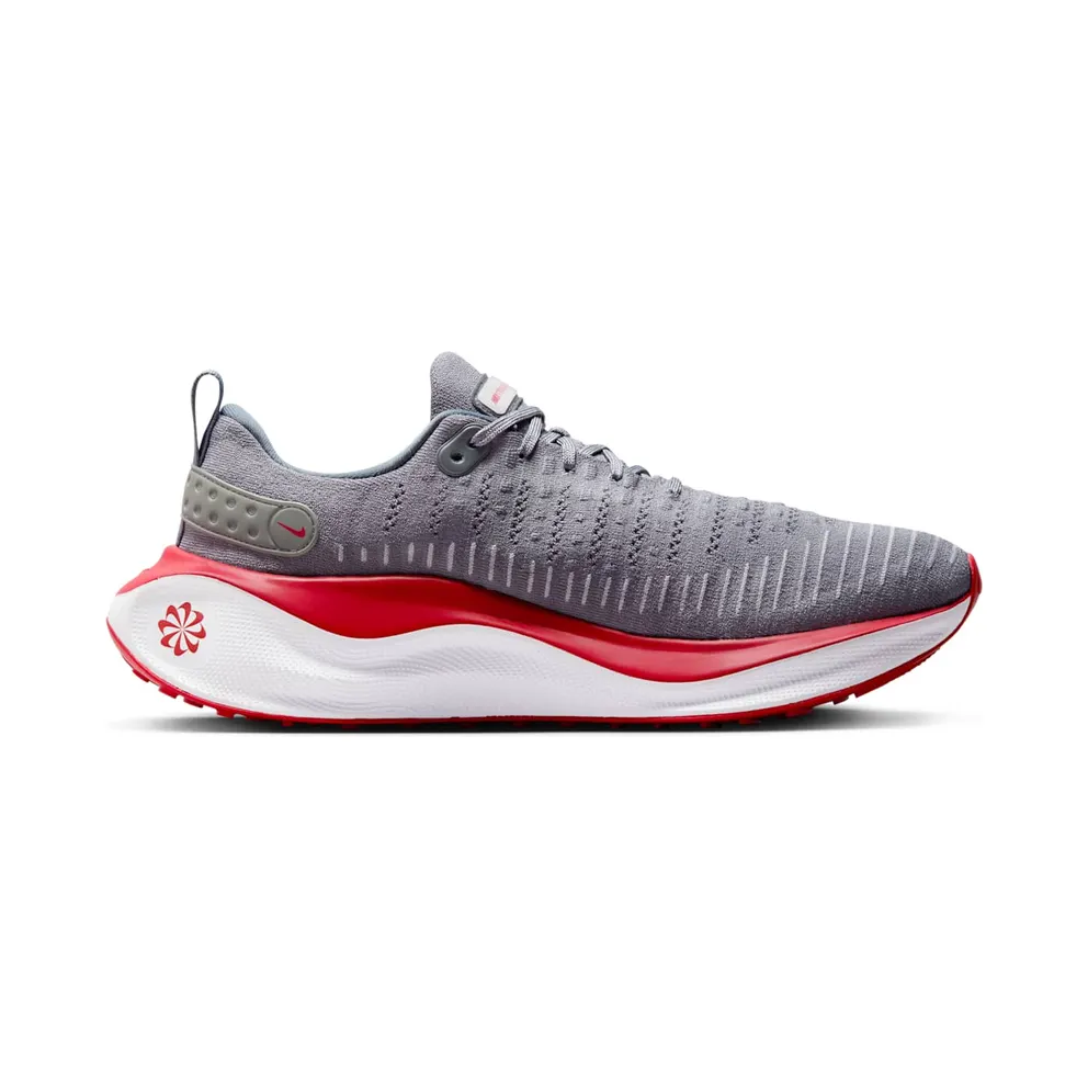 Nike ReactX Infinity Run 4 Cool Grey University Red White (FJ1221-019)