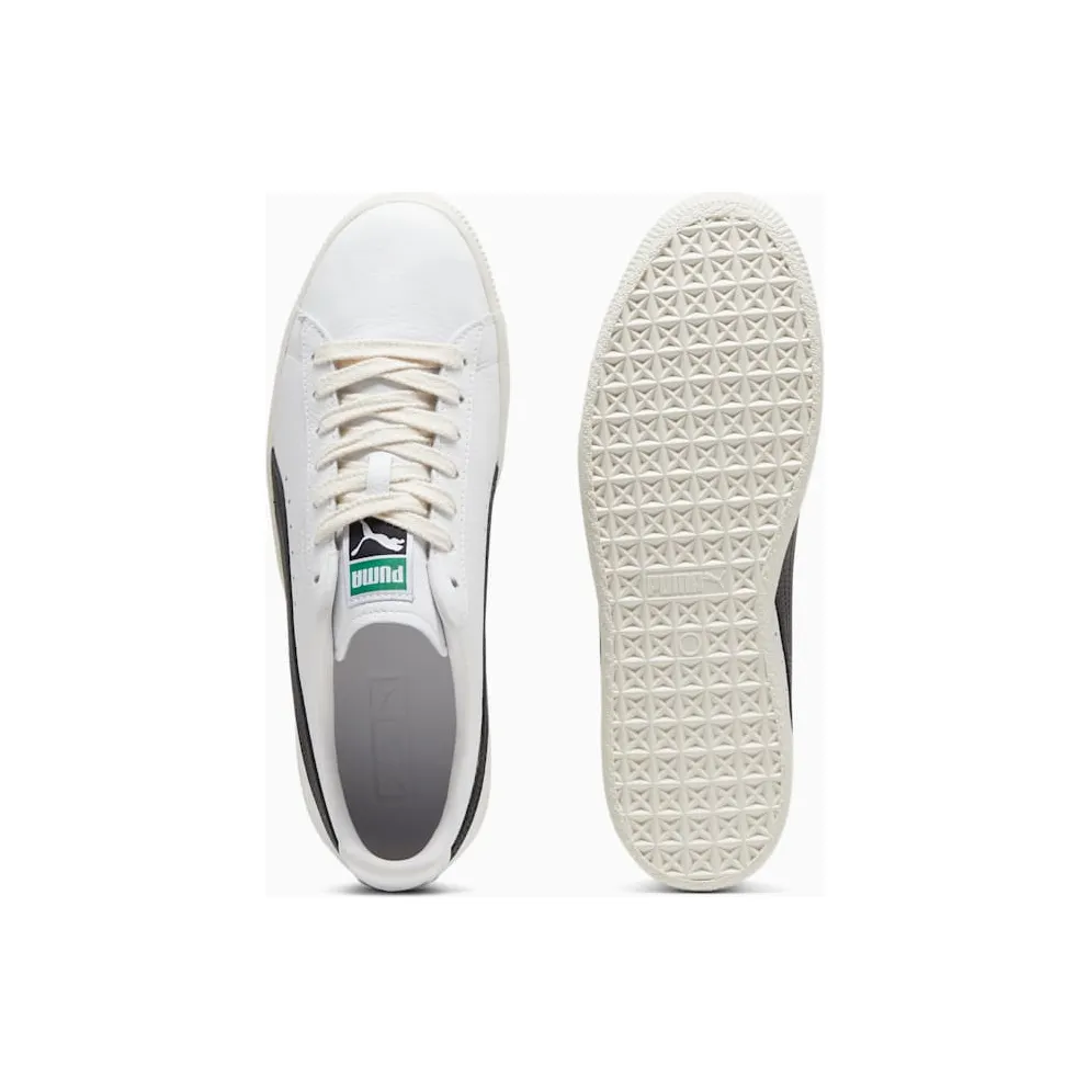 Puma Clyde Leather “White Black” (398703-01)