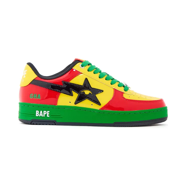 A Bathing Ape Bape Sta KidSuper World Cup Pack Ghana (001FWM231934-MUL)