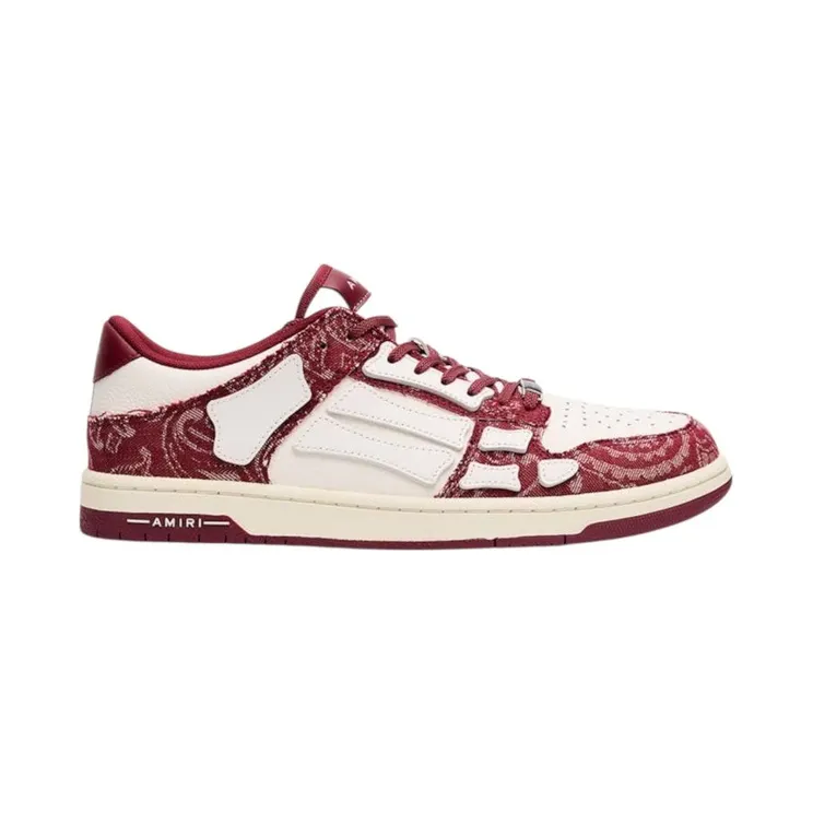 AMIRI Skel Low Bandana Red (AMFOSR1058 652)