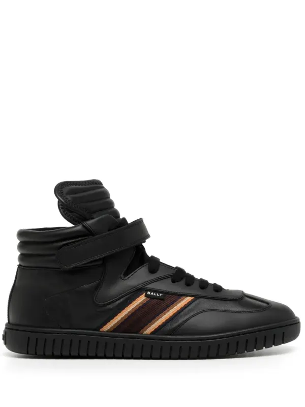 Bally High-Top- mit Streifen – Black (MSK06GVT005)