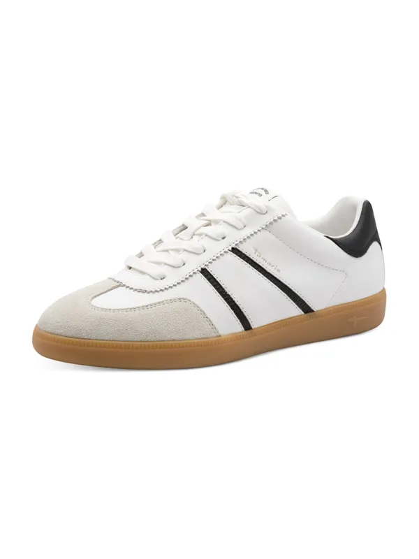 Tamaris sneaker Taupe / Black / White (1-23624-43-125)
