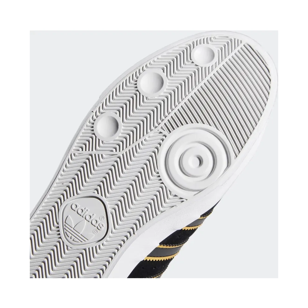 adidas Basket Profi Core Black / Cloud White / Gold Metallic (FX8334)