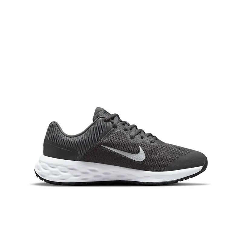 Nike Revolution 6 Older Kids’ Road Running Grey 50% Sustainable Materials (DD1096-004)