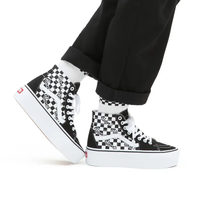 VANS Sk8-hi Tapered Stackform Shoes Black (VN0A5JMK6BT)