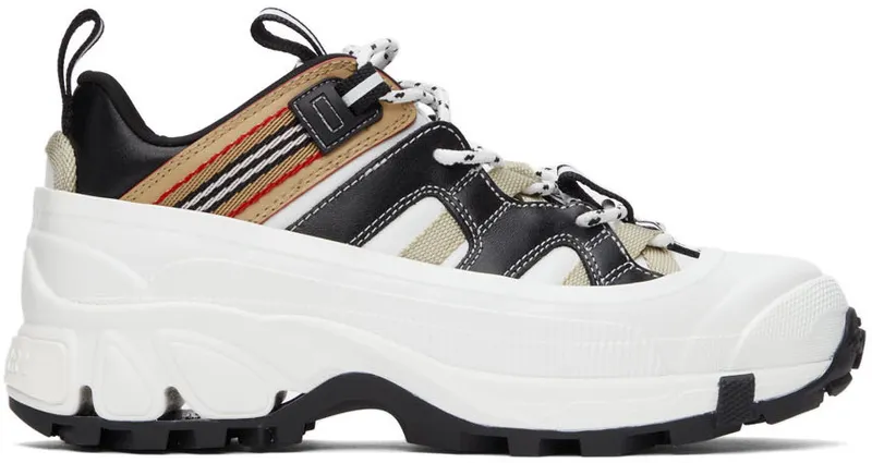Burberry White Icon Stripe Arthur (8045825)