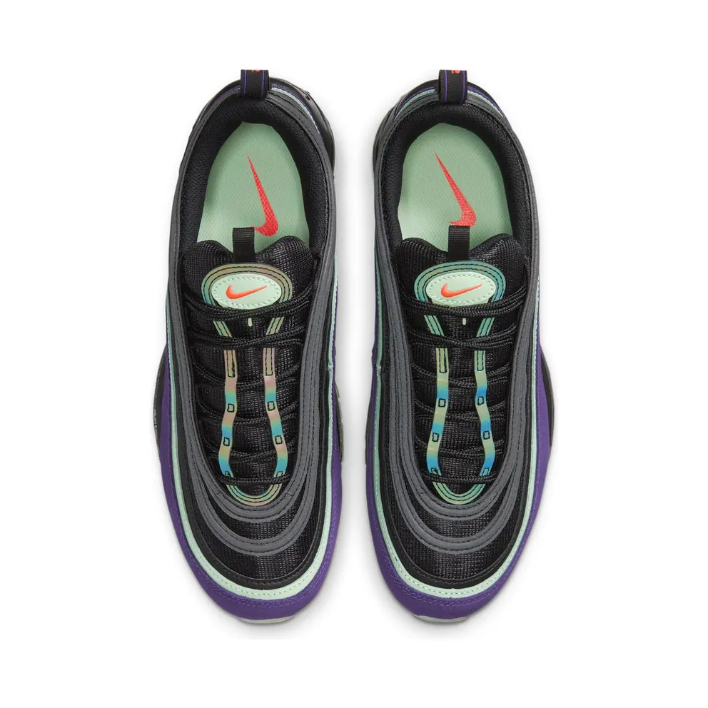 Nike Air Max 97 Slime Halloween (2020) Black/Court Purple-Flash Crimson (DC1500-001)