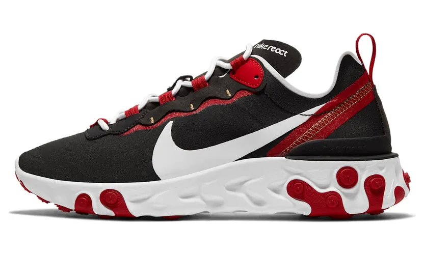 Nike React Element 55 Black Gym Red (BQ2728-009)