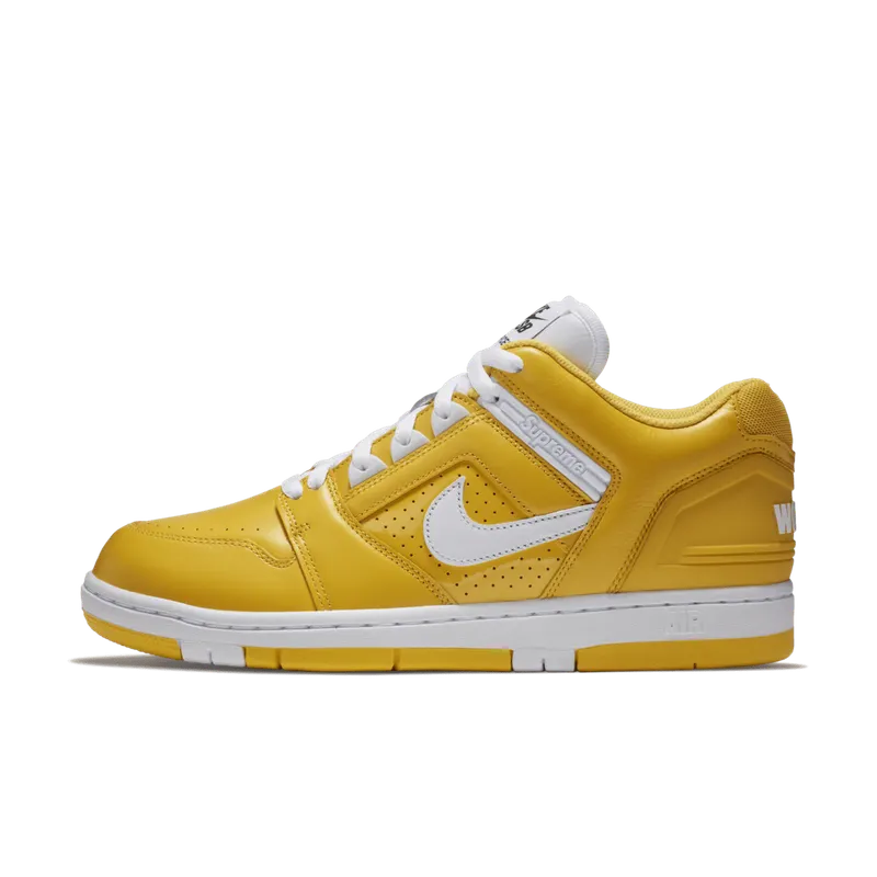 Nike SB x Supreme Air Force 2 Low ‘Yellow’ (2017) (AA0871-717)