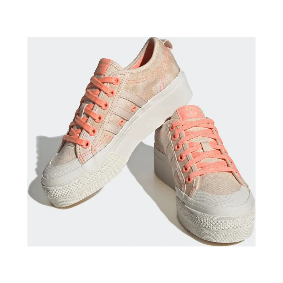 Adidas Nizza Platform Bliss Orange / Bliss Orange / Off White (HQ1968)