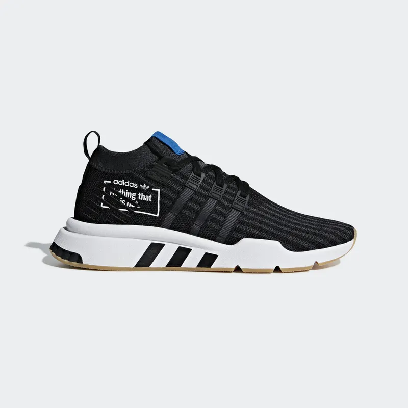 adidas EQT Support Mid Adv Alphatype Core Black/Core Black/Bluebird (B37413)