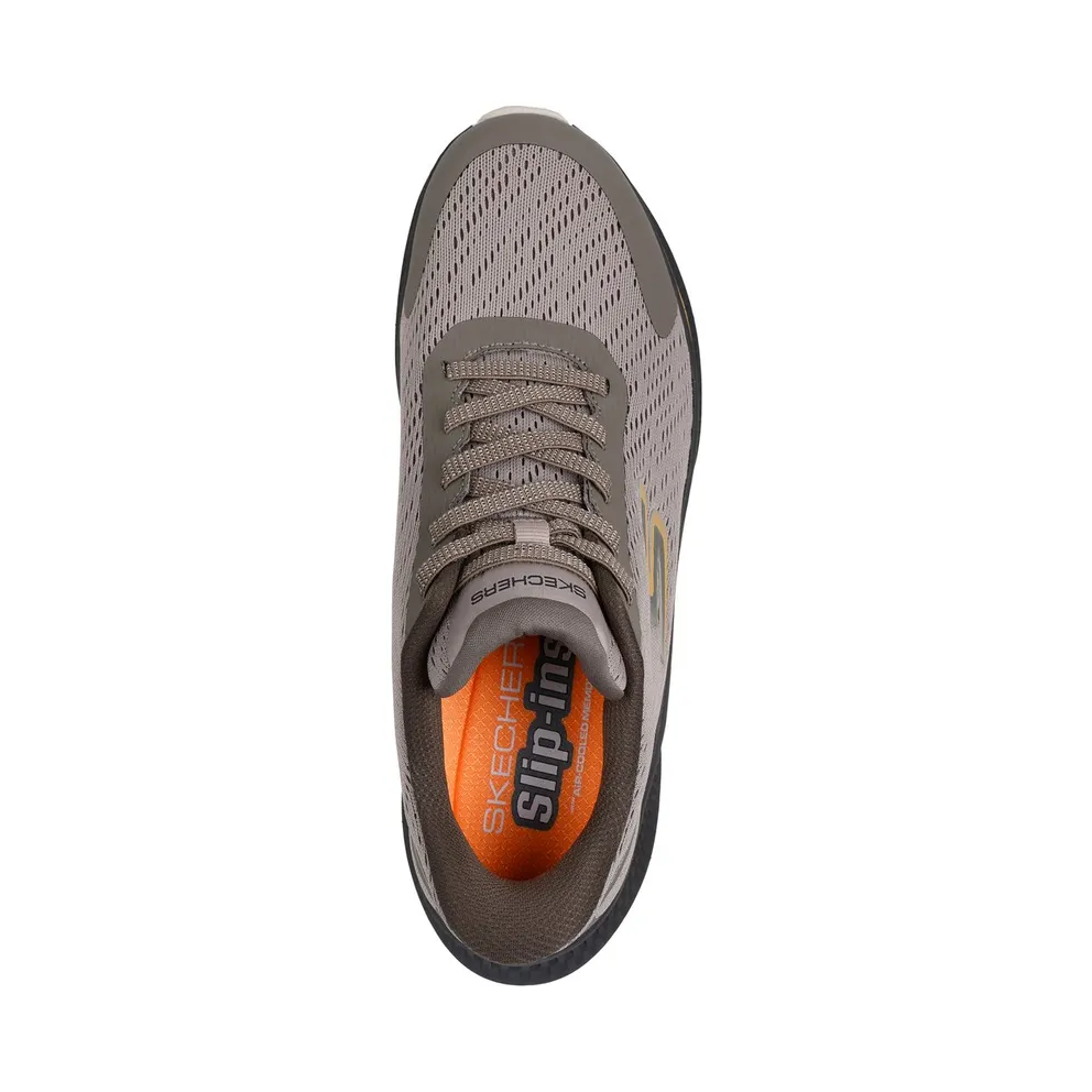 Skechers Slip-ins: GO RUN Consistent 2.0 – Worldview Sneaker Taupe
