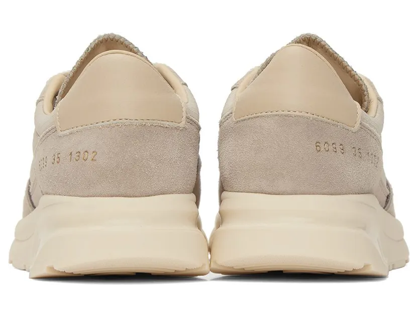 Common Projects Taupe Track 80 Sneakers (6099) (2)