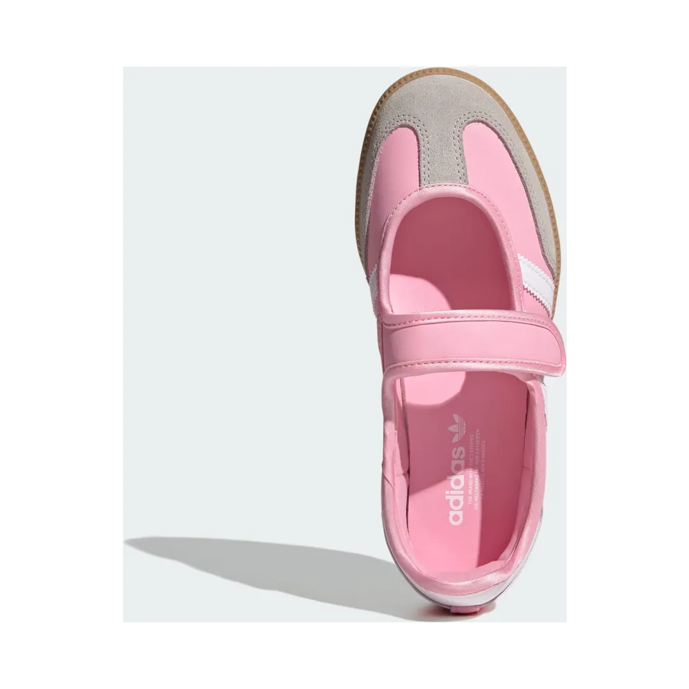 Adidas Samba Jane GS “Light Pink / Cloud White / Gum” (JP9544)