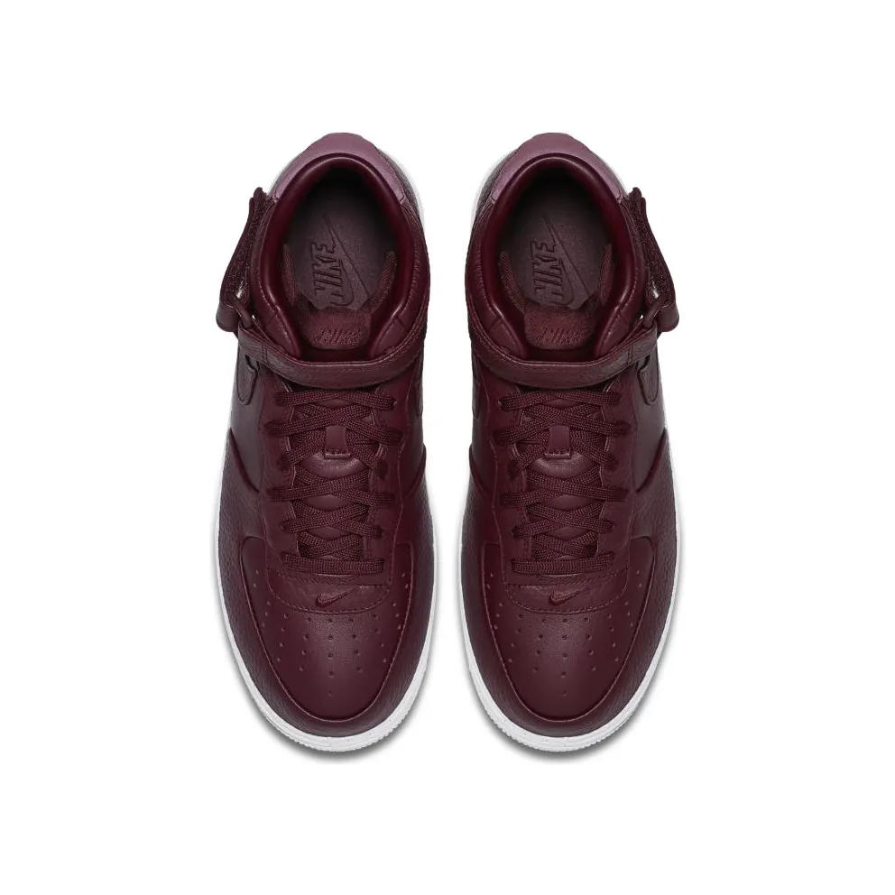 Nike Air Force 1 Mid Night Maroon Night Maroon/Night Maroon-White (819677-661)