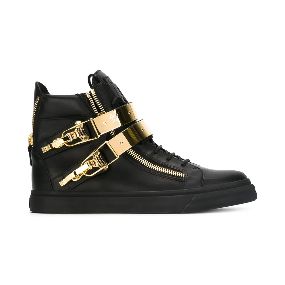 Giuseppe Zanotti High-Top- mit Reißverschluss – Black (RU5040001)