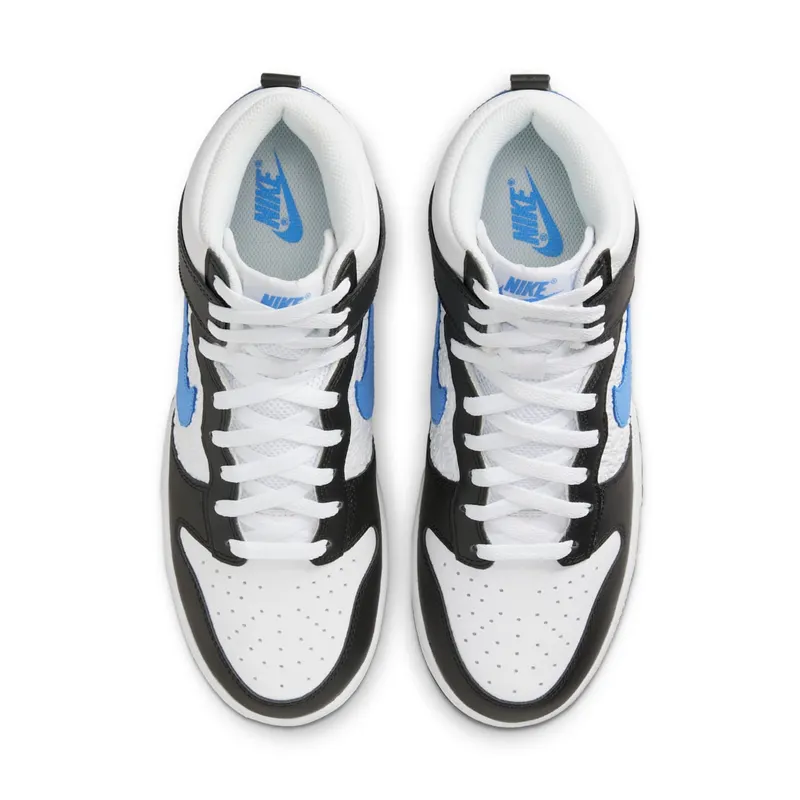 Nike Dunk High Retro FLC Black University Blue White (FJ4210-001)