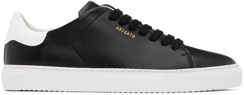Axel Arigato Black Clean 90 Vegan Leather BLACK/WHITE (F0423006)