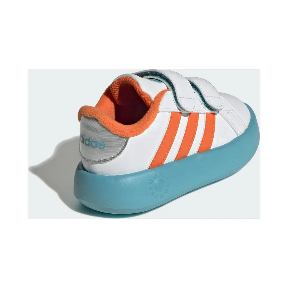 adidas Grand Court 2.0 Disney Olaf Cloud White Orange Preloved Blue (IF4058)