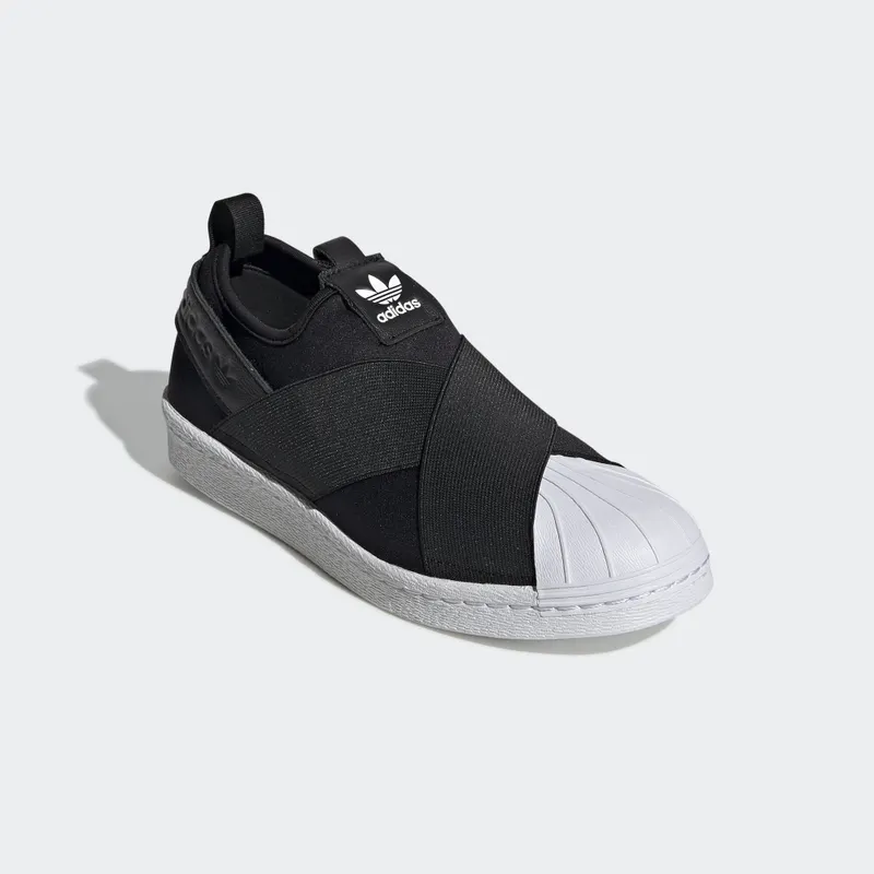 adidas Superstar Slip-On Core Black Cloud White (W) Core Black/Core Black/Cloud White (S81337)
