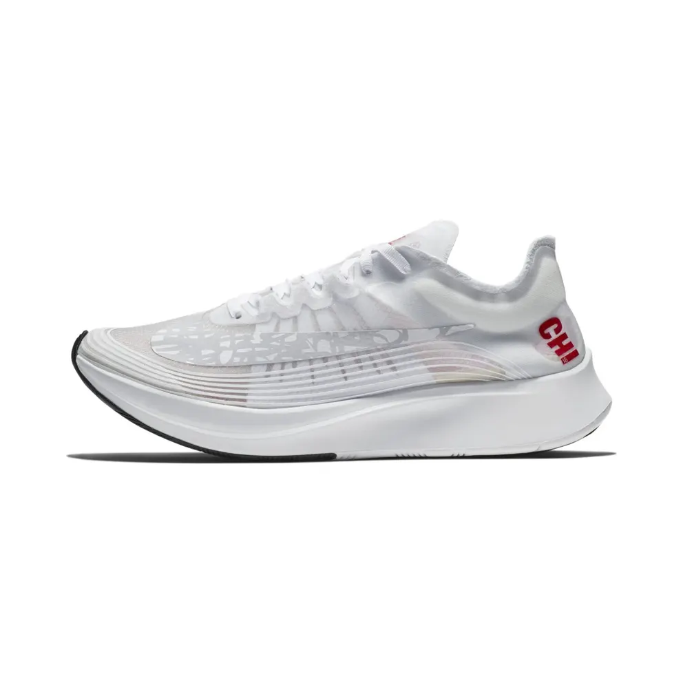 Nike Zoom Fly Chicago Marathon (2018) Summit White/White-University Red-Black (BV1183-100)