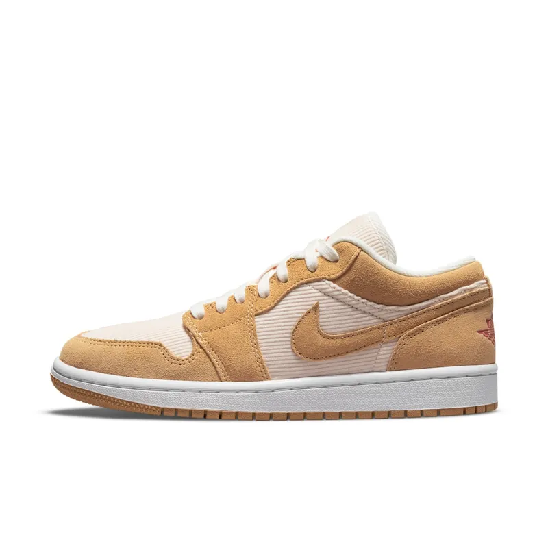 Jordan 1 Low SE Twine Orange Quartz Corduroy (W) (DH7820-700)