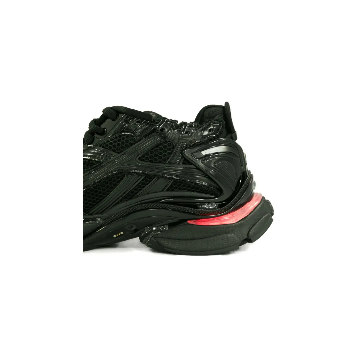 Balenciaga Runner Led Lace-up “Black” (853225 WRNLD 1000) (4)